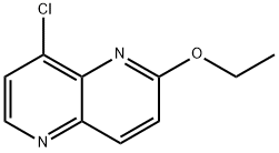 8-Chloro-2-ethoxy-1,5-naphthyridine 구조식 이미지