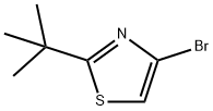 4-bromo-2-tert-butylthiazole 구조식 이미지