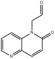 2-oxo-1,5-Naphthyridine-1(2H)-acetaldehyde Structure