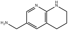 (5,6,7,8-tetrahydro-1,8-naphthyridin-3-yl)methanamine Structure