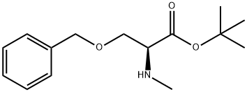 tert-butyl O-benzyl-N-methyl-L-serine 구조식 이미지