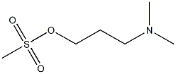 3-(dimethylamino)propyl methanesulfonate Structure