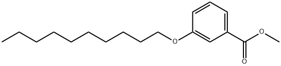 METHYL 3-(DECYLOXY)BENZOATE Structure