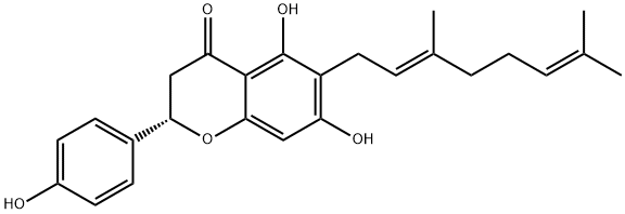 6-게라닐나린제닌 구조식 이미지
