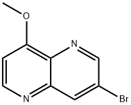 3-Bromo-8-methoxy-[1,5]naphthyridine Structure