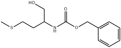 benzyl (1-hydroxy-4-(methylthio)butan-2-yl)carbamate 구조식 이미지