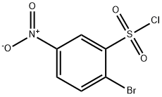 Benzenesulfonyl chloride, 2-bromo-5-nitro- Structure