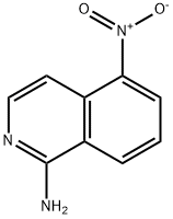 5-nitro-1-Isoquinolinamine Structure