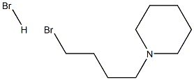 1-(4-Bromobutyl)piperidine Hydrobromide Structure