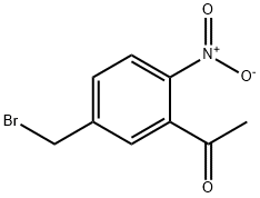 1-(5-Bromomethyl-2-nitro-phenyl)-ethanone Structure