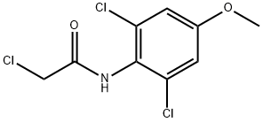 2-Chloro-N-(2,6-dichloro-4-methoxyphenyl)acetamide 구조식 이미지