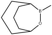 10-Methyl-10-bora-9-oxabicyclo[3.3.2]decane Structure