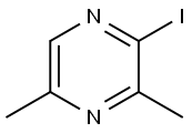 2-iodo-3,5-dimethylPyrazine 구조식 이미지