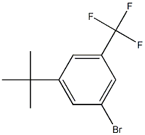 1-BROMO-3-TERT-BUTYL-5-(TRIFLUOROMETHYL)BENZENE Structure