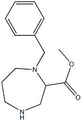 METHYL 1-BENZYL-1,4-DIAZEPANE-2-CARBOXYLATE Structure