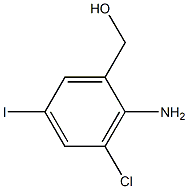 (2-Amino-3-chloro-5-iodo-phenyl)-methanol Structure