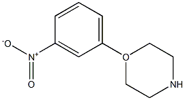 1-(3-nitrophenyl)Morpholine Structure