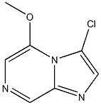 3-Chloro-5-methoxy-imidazo[1,2-a]pyrazine 구조식 이미지