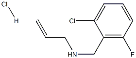[(2-chloro-6-fluorophenyl)methyl](prop-2-en-1-yl)amine hydrochloride 구조식 이미지