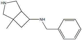 N-BENZYL-1-METHYL-3-AZABICYCLO[3.2.0]HEPTAN-6-AMINE 구조식 이미지