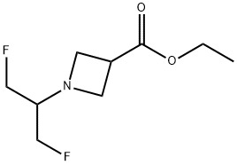 ETHYL 1-(1,3-DIFLUOROPROPAN-2-YL)AZETIDINE-3-CARBOXYLATE Structure