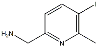 (5-Iodo-6-methyl-pyridin-2-yl)-methyl-amine Structure