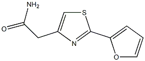 2-[2-(furan-2-yl)-1,3-thiazol-4-yl]acetamide Structure