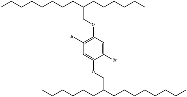 1,4-Dibromo-2,5-bis(2-hexyldecyloxy)benzene Structure