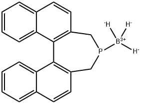 (11bS)-4,5-dihydro-3H-dinaphtho[2,1-c:1',2'-e]phosphepine borane, 97% Structure