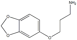 3-(benzo[d][1,3]dioxol-5-yloxy)propan-1-amine 구조식 이미지