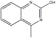 4-Methyl-quinazolin-2-ol 구조식 이미지