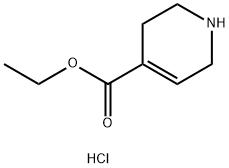 ETHYL 1,2,3,6-TETRAHYDROPYRIDINE-4-CARBOXYLATE HCL Structure