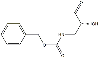 (R)-benzyl (2-hydroxy-3-oxobutyl)carbamate Structure