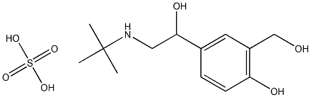 Salbutamol Sulphate Impurity Structure