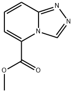 methyl[1,2,4]triazolo[4,3-a]pyridine-5-carboxylate 구조식 이미지