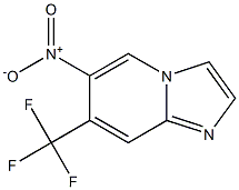 6-Nitro-7-trifluoromethyl-imidazo[1,2-a]pyridine Structure