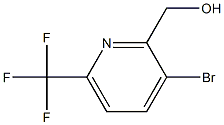 (3-Bromo-6-trifluoromethyl-pyridin-2-yl)-methanol Structure