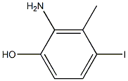 2-Amino-4-iodo-3-methyl-phenol Structure