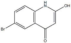 6-Bromo-2-hydroxy-1H-quinolin-4-one Structure
