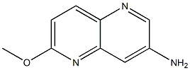 6-Methoxy-[1,5]naphthyridin-3-ylamine 구조식 이미지