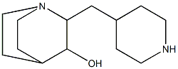 2-(piperidin-4-ylmethyl)quinuclidin-3-ol 구조식 이미지