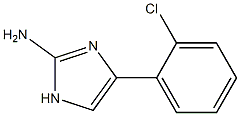 4-(2-chlorophenyl)-1H-imidazol-2-amine Structure