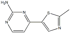 4-(2-methylthiazol-5-yl)pyrimidin-2-amine Structure