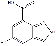 5-Fluoro-2H-indazole-7-carboxylic acid Structure