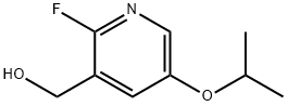 (2-Fluoro-5-isopropoxypyridin-3-yl)methanol 구조식 이미지