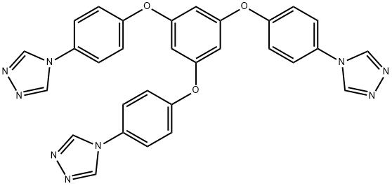 1,3,5-tris(4-(4H-1,2,4-triazol-4-yl)phenoxy)benzene Structure