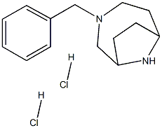 3-Benzyl-3,9-diaza-bicyclo[4.2.1]nonane dihydrochloride Structure