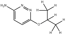 3-Amino-6-(iso-propoxy-d7)-pyridazine Structure