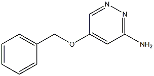 3-Amino-5-(benzyloxy)pyridazine 구조식 이미지