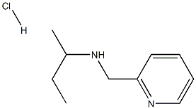 (butan-2-yl)[(pyridin-2-yl)methyl]amine hydrochloride 구조식 이미지